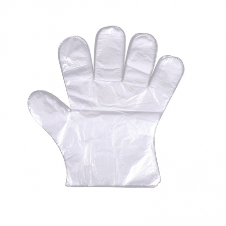 【清汐】批发加厚一次性采精pv手套pe手套每包100支，每箱100包一次性手套塑料加厚手套 
