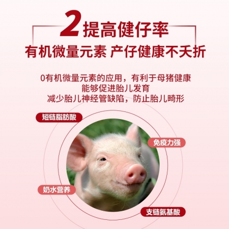 【金昊圆-金妈妈】4%妊娠母猪预混料饲料 妊娠料怀孕料阶段使用