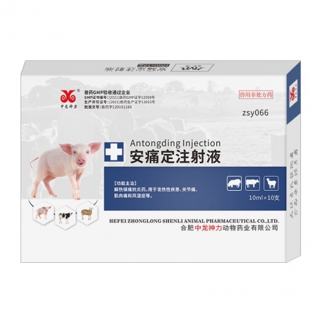 【中龙神力】安痛定注射液解热镇痛 肌肉关节疼痛 抗炎 用于发热性疾病 10ml*10支 国标可追溯