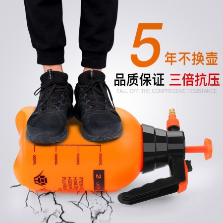  【清汐】2升/3升消毒喷壶浇花浇水家用喷水壶养殖场洒水壶约克小喷壶头手压式喷雾器浇水壶