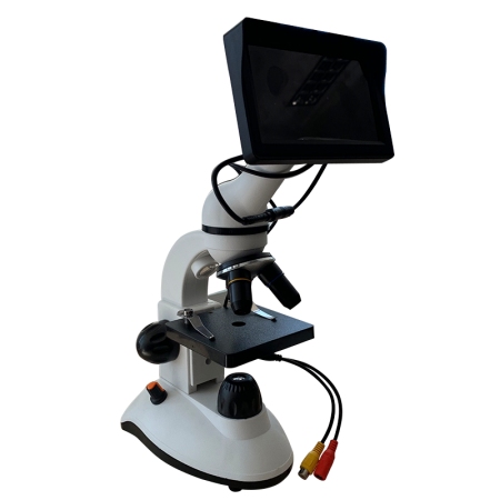 【清汐】便携式猪用人工授精显微镜用精子生物观察显微镜养殖设备640倍精液载玻片显微镜