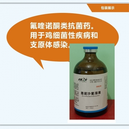 【予邦】10%恩诺沙星溶液100ml 国标可追溯  肠炎 痢疾 腹泻 咳喘 猪牛...