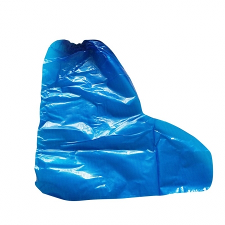 【猪升源】蓝色加厚鞋套带松紧带猪场专用一次性鞋套