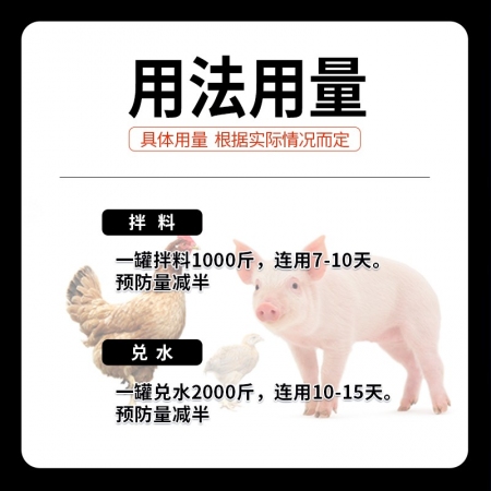 【施比龍-畜典】20%酒石酸泰萬菌素250g/罐*20罐/箱畜禽豬雞咳嗽氣喘藍耳圓環(huán)支原體呼吸道抗菌