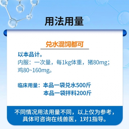 【中龍神力】50%卡巴匹林鈣可溶性粉100g