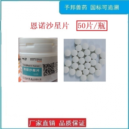 恩諾沙星片 50片