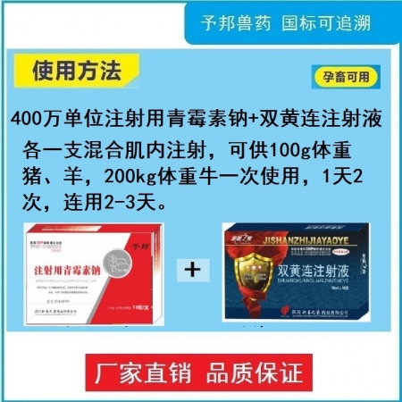 予邦獸藥高熱重癥副豬嗜血桿菌病鏈球菌病病毒細菌高燒高熱