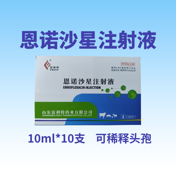【鼎合牧高】恩諾沙星注射液針劑10ml*10支 仔豬黃白痢斷奶腹瀉咳嗽支原體呼吸道感染消炎腸炎原自營