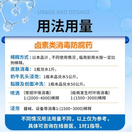 【中龙神力】10%聚维酮碘溶液兽用消毒液养殖场猪场牛羊圈鸡舍杀菌消毒水