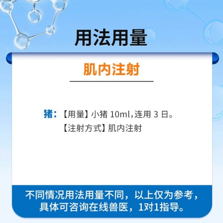 【中龍神力】苦木注射液獸用針劑豬牛羊健胃清熱通便促反芻風(fēng)熱獸藥