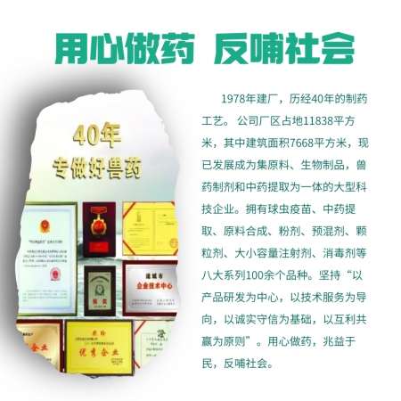 【牧之晨】腸康寧 硫酸小檗堿注射液 10ml*5支/盒 獸用 抗菌藥，用于腸道細(xì)菌性感染