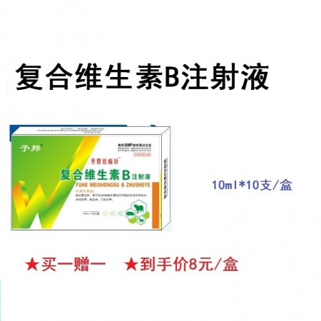 【予邦】復合維生素B注射液10ml獸藥 國標可追溯 補充維生素 食欲不振 便秘 ...