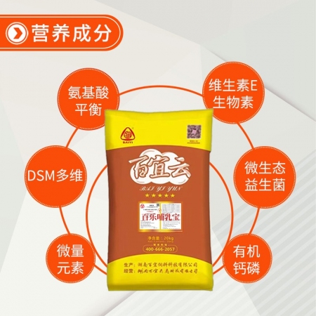 百樂(lè)哺乳寶4%哺乳母豬預(yù)混料20kg母豬飼料復(fù)合預(yù)混料豬場(chǎng)用