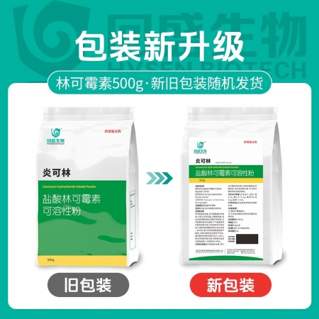 【回盛生物】#10%鹽酸林可霉素獸用可溶性粉豬藥雞禽支原體呼吸道獸藥