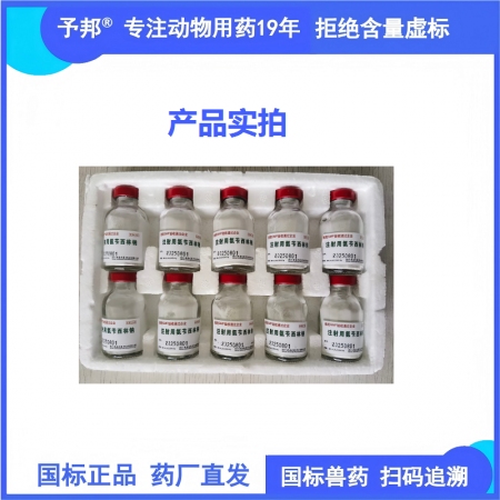 【予邦】0.5g注射用氨芐西林鈉10支 獸用獸藥 國標可追溯 抗生素抗菌細菌感染 豬牛羊馬犬 