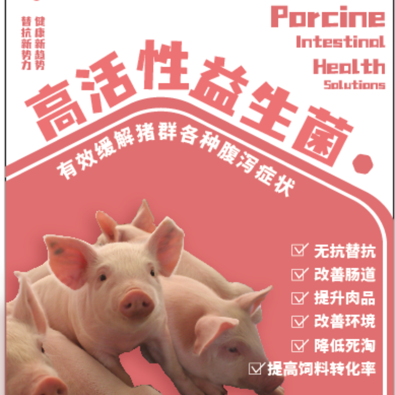 【大有鼎興】 豬腸道健康解決方案 益生菌 高活性益生菌 調理腸道 助消化