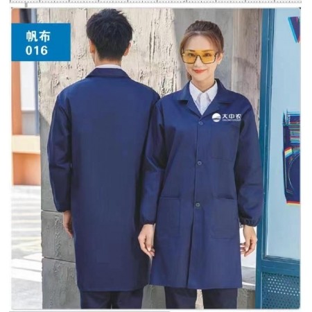 【贈品勿拍】九牧揚加厚帆布大褂豬場四季可用