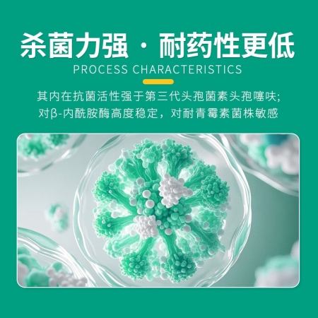 【回盛生物】注射用硫酸头孢喹肟 猪牛羊抗菌消炎胸膜肺炎呼吸道感染