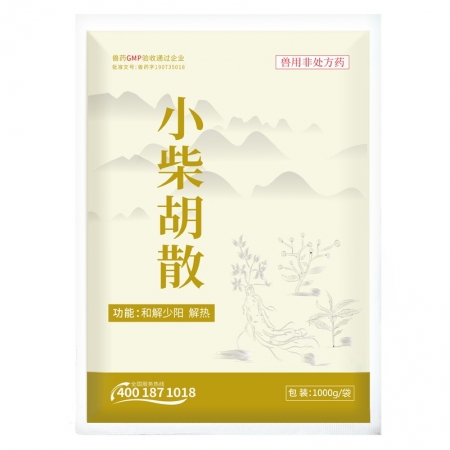 【正格农牧】育隆小柴胡散兽用猪药鸡药牛羊感冒发热呕吐咳嗽流涕流感兽药中药