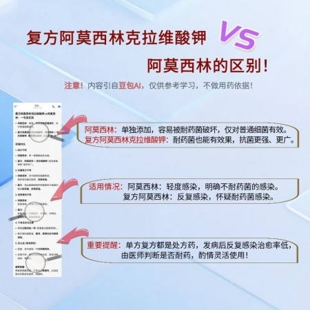 【宜生源】复方阿莫西林粉大包装500g真有克拉维酸钾链球菌脑炎关节炎副猪强力阿莫西林粉母猪保健呼吸道