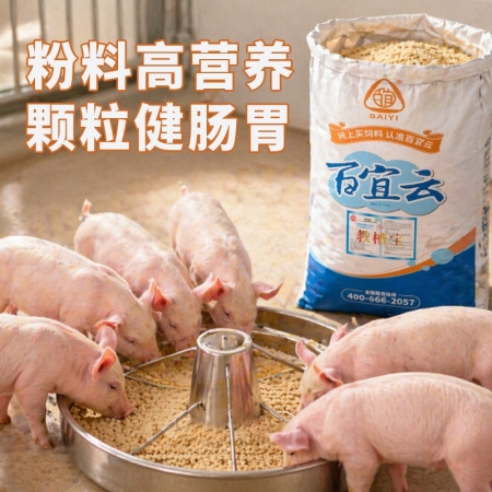 百乐教槽宝 粉加粒教槽料 小猪仔猪开口料 爱吃 好上口 增重快 鱼粉颗粒