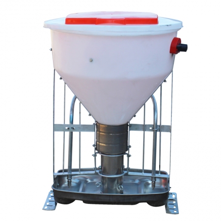 【乐淘农牧】塑料桶干湿料槽 干湿料桶保育育肥猪料槽