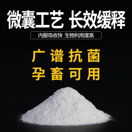 【施比龙】10%氟苯尼考粉1000g猪肺疫副猪嗜血杆菌传染性胸膜肺炎肠炎腹泻呼吸道肠道