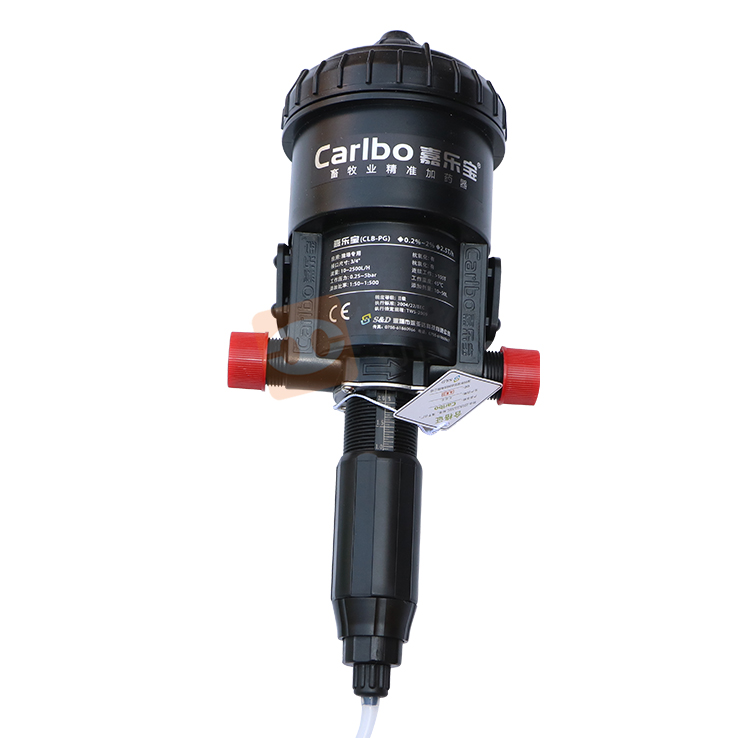 华宇设备嘉乐宝自动加药器自动水动力比例加药器猪用加药器猪舍用比例